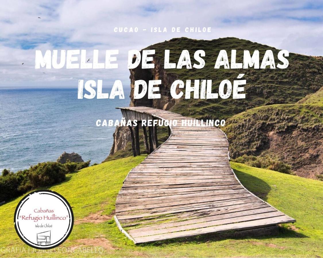 הוילה צ'ונצ'י Cabanas Refugio Huillinco מראה חיצוני תמונה