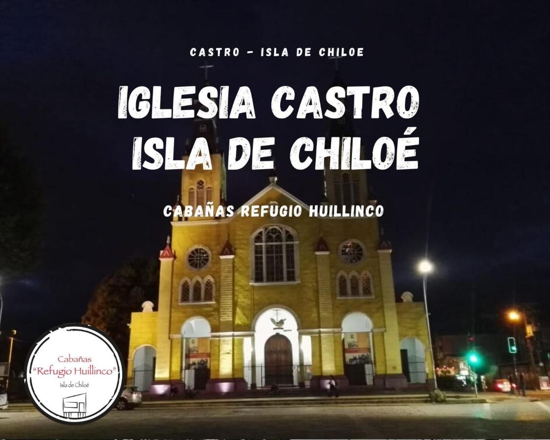הוילה צ'ונצ'י Cabanas Refugio Huillinco מראה חיצוני תמונה