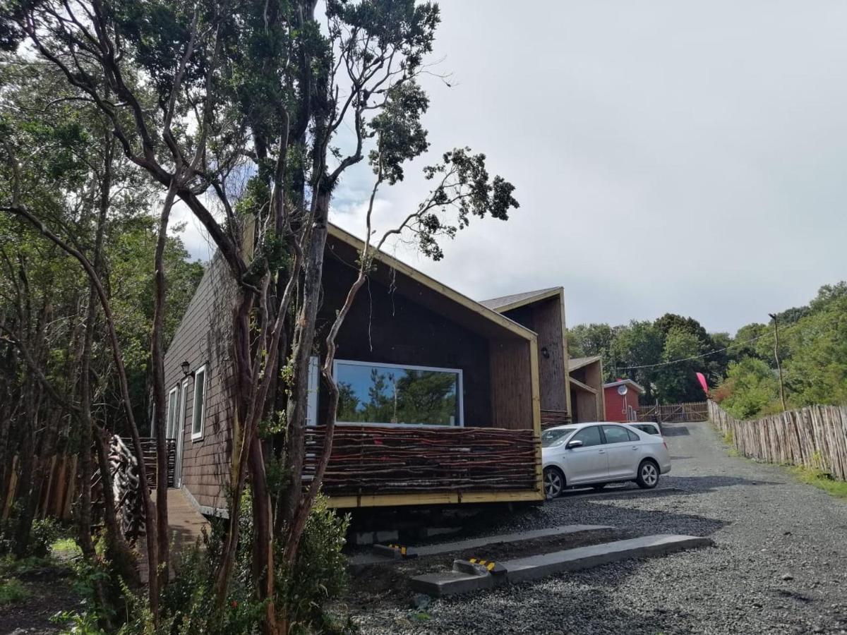 הוילה צ'ונצ'י Cabanas Refugio Huillinco מראה חיצוני תמונה