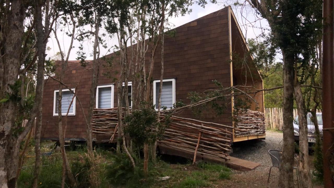 הוילה צ'ונצ'י Cabanas Refugio Huillinco מראה חיצוני תמונה