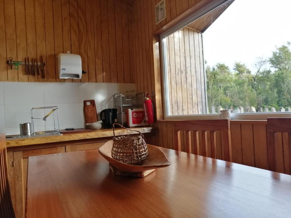 הוילה צ'ונצ'י Cabanas Refugio Huillinco מראה חיצוני תמונה