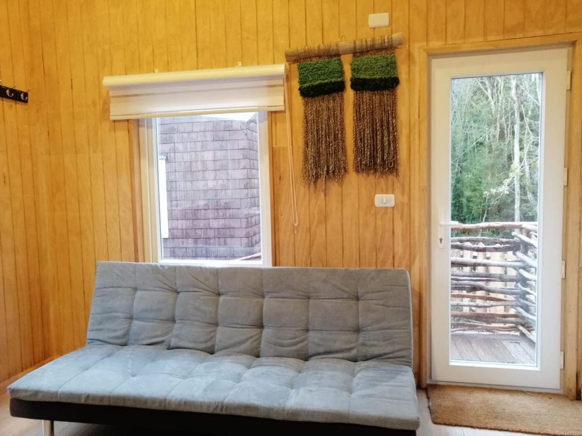 הוילה צ'ונצ'י Cabanas Refugio Huillinco מראה חיצוני תמונה